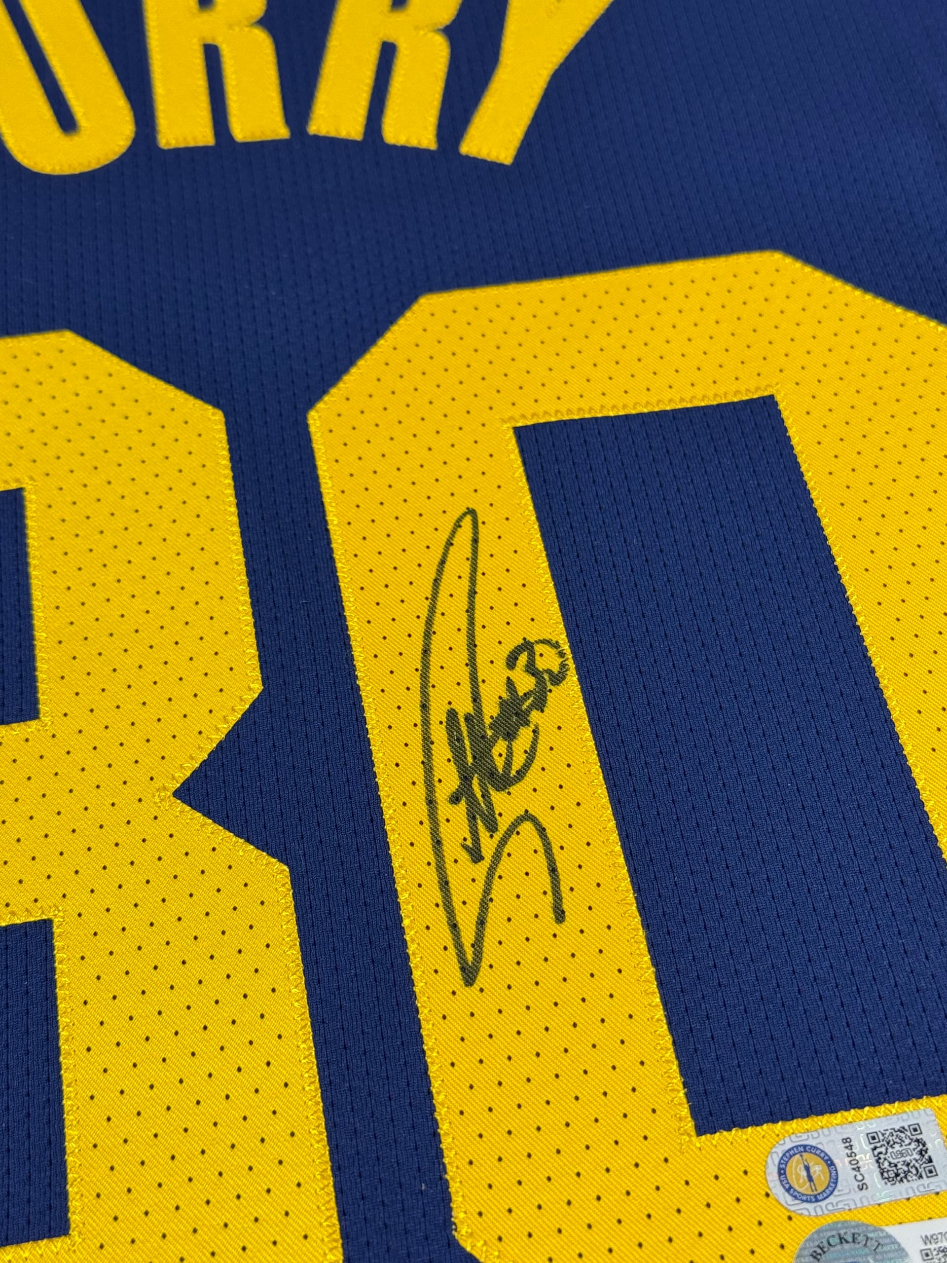 Jersey Firmado Stephen Curry