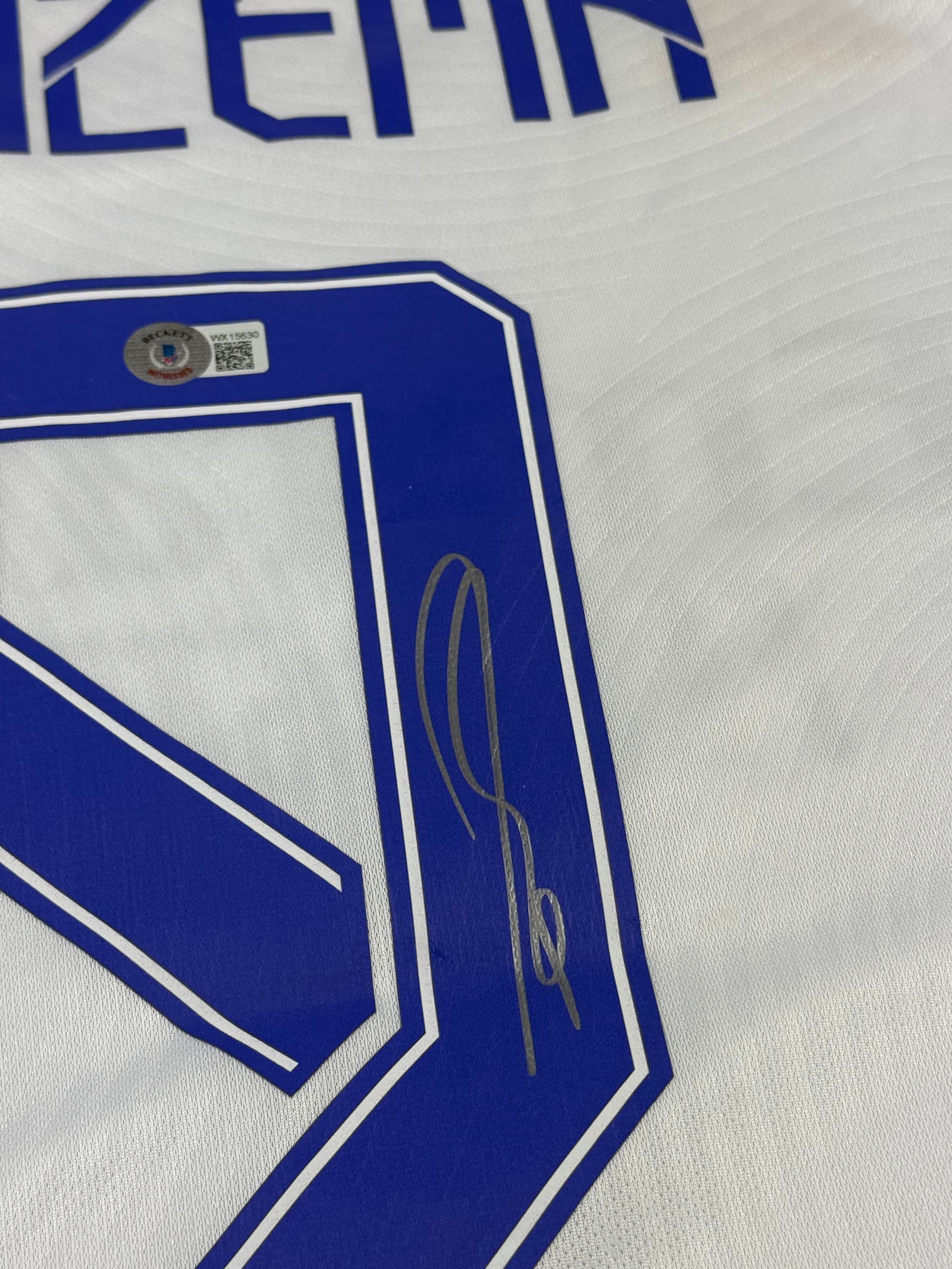 Jersey Firmado Karim Benzema